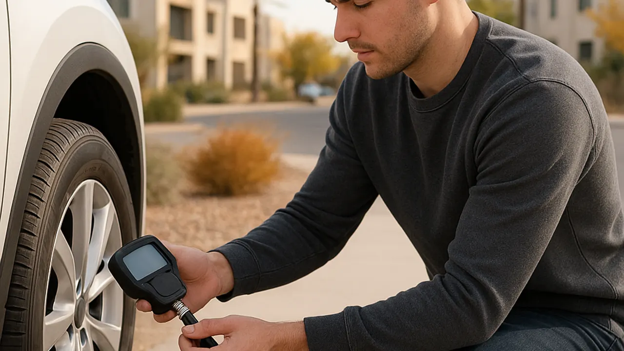 How to Prevent Frequent Tyre Punctures and Slow Air Leaks in Your Car: car tyre pressure gauge